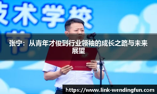 张宁:从青年才俊到行业领袖的成长之路与未来展望