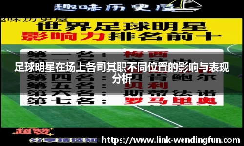 足球明星在场上各司其职不同位置的影响与表现分析